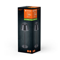 LEDVANCE ENDURA STYLE LAMPADA DA TAVOLO A BATTERIA, 2,5W, 200lm, grigio LEDVANCE ENDURA STYLE LAMPADA DA TAVOLO A BATTERIA, 2,5W, 200lm, grigio