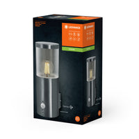 LEDVANCE ENDURA CLASSIC EBRO APPLIQUE DA PARETE CON SENSORE, Acciaio LEDVANCE ENDURA CLASSIC EBRO APPLIQUE DA PARETE CON SENSORE, Acciaio