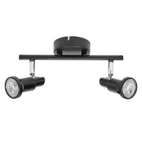 LEDVANCE LED SPOT GU10 Deckenleuchte 2 x 3,4W, 460lm, schwarz LEDVANCE LED SPOT GU10 Deckenleuchte 2 x 3,4W, 460lm, schwarz