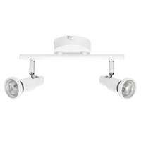 LEDVANCE LED SPOT GU10 Deckenleuchte 2 x 3,4W, 460lm, weiß LEDVANCE LED SPOT GU10 Deckenleuchte 2 x 3,4W, 460lm, weiß