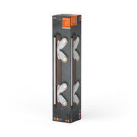 LEDVANCE DECOR SPOT MERCURY lampada da soffitto, 4 x 3,4W, effetto legno, bianco LEDVANCE DECOR SPOT MERCURY lampada da soffitto, 4 x 3,4W, effetto legno, bianco