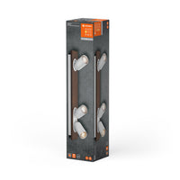 LEDVANCE DECOR SPOT MERCURY lampada da soffitto, 3 x 3,4W, effetto legno, bianco LEDVANCE DECOR SPOT MERCURY lampada da soffitto, 3 x 3,4W, effetto legno, bianco