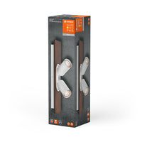 LEDVANCE DECOR SPOT MERCURY lampada da soffitto, 2 x 3,4W, effetto legno, bianco LEDVANCE DECOR SPOT MERCURY lampada da soffitto, 2 x 3,4W, effetto legno, bianco