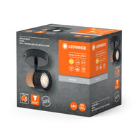 LEDVANCE DECOR SPOT CORK lampada da soffitto, 1 x 3,4W, 230lm, nero LEDVANCE DECOR SPOT CORK lampada da soffitto, 1 x 3,4W, 230lm, nero