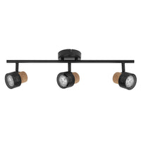 LEDVANCE DECOR SPOT CORK lampada da soffitto, 3 x 3,4W, 690lm, nero LEDVANCE DECOR SPOT CORK lampada da soffitto, 3 x 3,4W, 690lm, nero