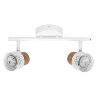 LEDVANCE DECOR SPOT CORK Deckenleuchte, 2 x 3,4W, 460lm, weiß LEDVANCE DECOR SPOT CORK Deckenleuchte, 2 x 3,4W, 460lm, weiß