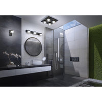 Lampada da parete per bagno LEDVANCE ORBIS Flame 16,5W Click CCT IP44 nera Lampada da parete per bagno LEDVANCE ORBIS Flame 16,5W Click CCT IP44 nera