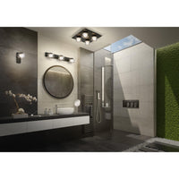 Lampada da parete per bagno LEDVANCE ORBIS Flame 16,5W Click CCT IP44 nera Lampada da parete per bagno LEDVANCE ORBIS Flame 16,5W Click CCT IP44 nera