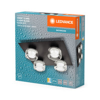 Plafoniera da bagno LEDVANCE ORBIS Flame 22W Click CCT IP44 nera Plafoniera da bagno LEDVANCE ORBIS Flame 22W Click CCT IP44 nera