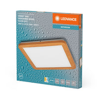 Plafoniera da bagno LEDVANCE ORBIS Disc 30x30 cm 22W IP44 decoro legno Plafoniera da bagno LEDVANCE ORBIS Disc 30x30 cm 22W IP44 decoro legno