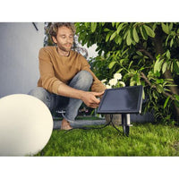 LEDVANCE ENDURA IBRIDO PALLA SOLARE Lampada da sentiero con picchetto da terra 25cm, 2W, 180lm LEDVANCE ENDURA IBRIDO PALLA SOLARE Lampada da sentiero con picchetto da terra 25cm, 2W, 180lm