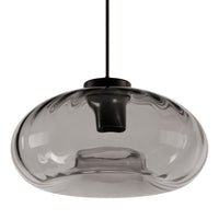 OSRAM Decor Lampada a Sospensione in Vetro Fumé E27 Nero OSRAM Decor Lampada a Sospensione in Vetro Fumé E27 Nero