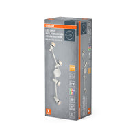 OSRAM LED SPOT GU10 Deckenleuchte 4 x 3,4W, 920lm, weiß OSRAM LED SPOT GU10 Deckenleuchte 4 x 3,4W, 920lm, weiß