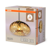 OSRAM Decor Lampada a Sospensione in Vetro Dorato E27 Oro OSRAM Decor Lampada a Sospensione in Vetro Dorato E27 Oro