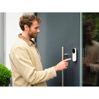 OSRAM Wifi SMART+ telecamera esterna intelligente campanello bianco OSRAM Wifi SMART+ telecamera esterna intelligente campanello bianco