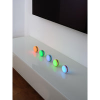 OSRAM Bluetooth SMART+ Macaron altoparlante con controllo del movimento, luce LED RGB, arancione OSRAM Bluetooth SMART+ Macaron altoparlante con controllo del movimento, luce LED RGB, arancione