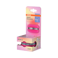 OSRAM Bluetooth SMART+ Macaron altoparlante con controllo del movimento, luce LED RGB, rosa OSRAM Bluetooth SMART+ Macaron altoparlante con controllo del movimento, luce LED RGB, rosa