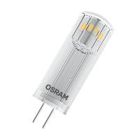 OSRAM LED Stiftsockellampe BASE PIN G4 12 V LED-Lampe CL20 non-dimmable 1.8W , Warmweiß 5er Pack OSRAM LED Stiftsockellampe BASE PIN G4 12 V LED-Lampe CL20 non-dimmable 1.8W , Warmweiß 5er Pack