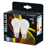 Lampadina LED BELLALUX, attacco: E27, bianco caldo, 2700K, 8,50W, ricambio per lampadina da 60W, opaca, ST CLAS A Lampadina LED BELLALUX, attacco: E27, bianco caldo, 2700K, 8,50W, ricambio per lampadina da 60W, opaca, ST CLAS A