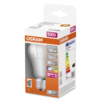 OSRAM LED Retrofit RGBW LED Lampada opaca multicolore con telecomando (ex 60W) 9W / 2700K Bianco caldo E27 OSRAM LED Retrofit RGBW LED Lampada opaca multicolore con telecomando (ex 60W) 9W / 2700K Bianco caldo E27