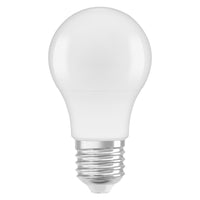 BELLALUX lampada LED, attacco E27, bianco caldo (2700K), opaca, forma a bulbo, sostituto per lampadina tradizionale da 40W, confezione doppia BELLALUX lampada LED, attacco E27, bianco caldo (2700K), opaca, forma a bulbo, sostituto per lampadina tradizionale da 40W, confezione doppia