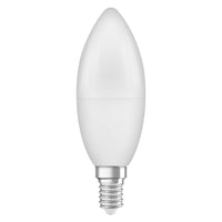 OSRAM LED Star LED Lampada a candela opaca (ex 60W) 7,5W / 2700K Bianco caldo E14 OSRAM LED Star LED Lampada a candela opaca (ex 60W) 7,5W / 2700K Bianco caldo E14