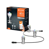 LEDVANCE Wifi SMART+ Lampada da giardino esterna Dot Mini LED RGBW multicolore 3 estensioni LEDVANCE Wifi SMART+ Lampada da giardino esterna Dot Mini LED RGBW multicolore 3 estensioni