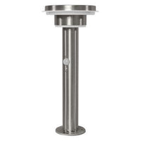 LEDVANCE ENDURA® Style Circle Double Solar Sockel LED Wegeleuchte mit Sensor 6W / 3000K Silber LEDVANCE ENDURA® Style Circle Double Solar Sockel LED Wegeleuchte mit Sensor 6W / 3000K Silber