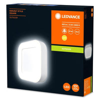 Lampada da parete LED quadrata LEDVANCE ENDURA® Style da 13 W/3000 K bianco caldo Lampada da parete LED quadrata LEDVANCE ENDURA® Style da 13 W/3000 K bianco caldo