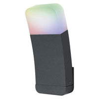 LEDVANCE Wifi SMART+ Applique LED Curve da Esterno RGBW multicolore 9W grigio scuro LEDVANCE Wifi SMART+ Applique LED Curve da Esterno RGBW multicolore 9W grigio scuro
