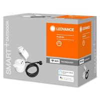 LEDVANCE SMART+ Presa commutabile per esterni con tecnologia WiFi, con misurazione del consumo, compatibile con Google e controllo vocale Alexa, controllo remoto possibile, confezione da 1 pezzo LEDVANCE SMART+ Presa commutabile per esterni con tecnologia WiFi, con misurazione del consumo, compatibile con Google e controllo vocale Alexa, controllo remoto possibile, confezione da 1 pezzo