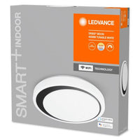 LEDVANCE Wifi SMART+ Orbis Moon LED Deckenleuchte Tunable Weiß 48cm 32W / 3000-6500K Schwarz LEDVANCE Wifi SMART+ Orbis Moon LED Deckenleuchte Tunable Weiß 48cm 32W / 3000-6500K Schwarz