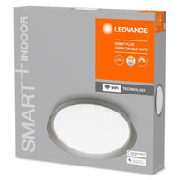 LEDVANCE Wifi SMART+ Orbis Plate LED Deckenleuchte Tunable Weiß 43cm 24W / 3000-6500K Grau LEDVANCE Wifi SMART+ Orbis Plate LED Deckenleuchte Tunable Weiß 43cm 24W / 3000-6500K Grau