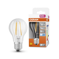 OSRAM Lampadina LED STAR Classic A 60 filamento, luce naturale E27