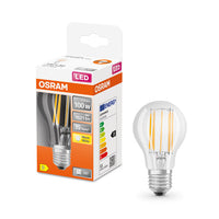 OSRAM Lampadina LED STAR Classic A 94 filamento, luce calda E27