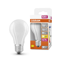 OSRAM Lampadina LED SUPERSTAR Classic A 100 filamento, luce calda dimmerabile E27