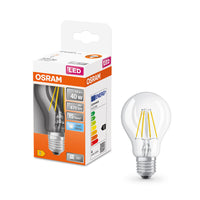 OSRAM Lampadina LED STAR Classic A 40 filamento, luce naturale E27