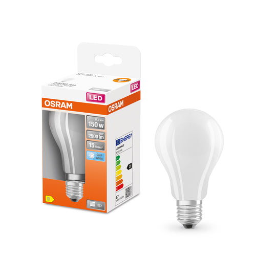 OSRAM Lampadina LED STAR Classic A 150 filamento, luce naturale E27