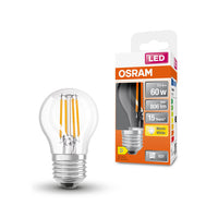 OSRAM Lampadina LED STAR Classic P 60 filamento, luce calda E27