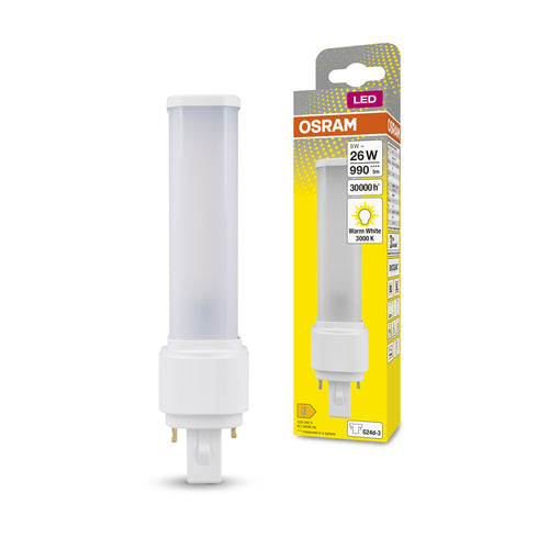 OSRAM DULUX D LED EM & AC Mains10 W/3000 K