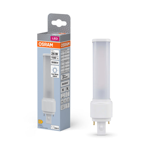 OSRAM DULUX D LED EM e rete CA 10 W/4000 K