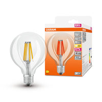 OSRAM Lampadina LED a filamento dimmerabile LED SUPERSTAR+ CL GLOBE95 FIL 100 dim 11W/927 E27 CRI90 BOX, E27, Bianco caldo