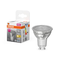 OSRAM Dimmbare LED Reflektor-Lampe LED SUPERSTAR + spot PAR16 GL 50 DIM 4,7W/927 GU10 CRI90 BOX