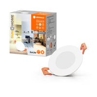 LEDVANCE SUN@HOME WIFI LED Faretto da incasso, Ø 85mm, bianco, Slim