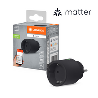 LEDVANCE SMART+ MATTER PLUG presa con Matter Nera