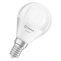 LEDVANCE SMART+ MATTER LED-Lampe CLASSIC P, RGB, Frost-Optik, 4,9W, 470lm