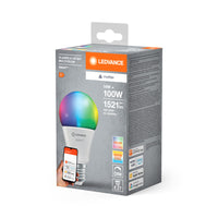 Lampada LED LEDVANCE SMART+ MATTER CLASSIC A, effetto gelo, 14W, 1521lm