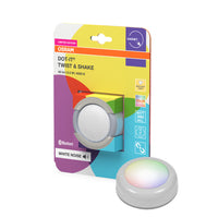 OSRAM SMART+ DOT Wiederaufladbarer Bluetooth Dot, White Noise Funktion, RGBW, 4000K