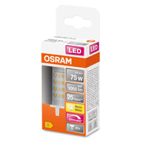 OSRAM LED LINE LED Lampe R7S DIM 9.5W 827 Clear R7s, 1055 lm, 2700 K, Warmweiß