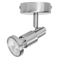 LEDVANCE LED SPOT ARGENTO SPAZZOLATO GU10 2.6W, 230 lm, 2700 K, Warmweiß